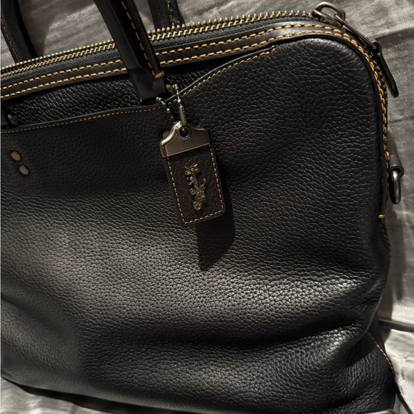 Coach Rogue Slim Briefcase Black - Picture 2 of 8